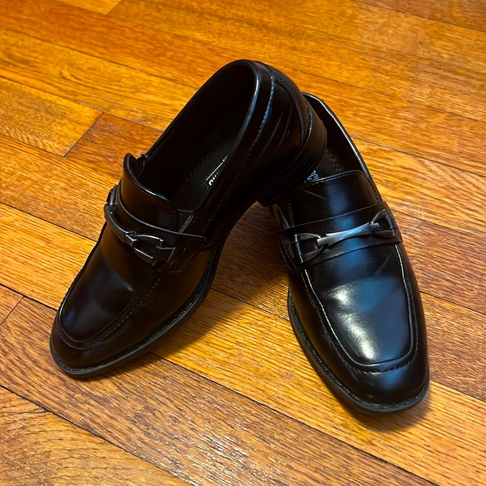 Stacy Adams Boys Black Dress Shoes Size 12M